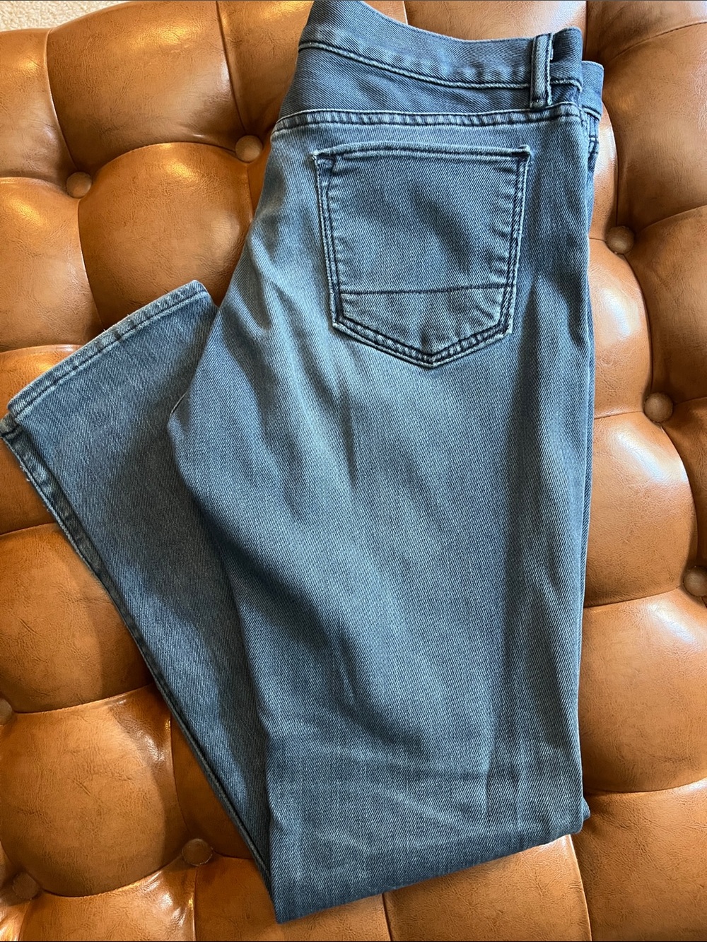 Banana Republic Skinny Jeans medium blue denim 35x32